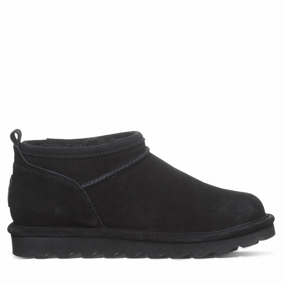 Bearpaw Super Shorty Wide Women Boots Black | AVT511MH