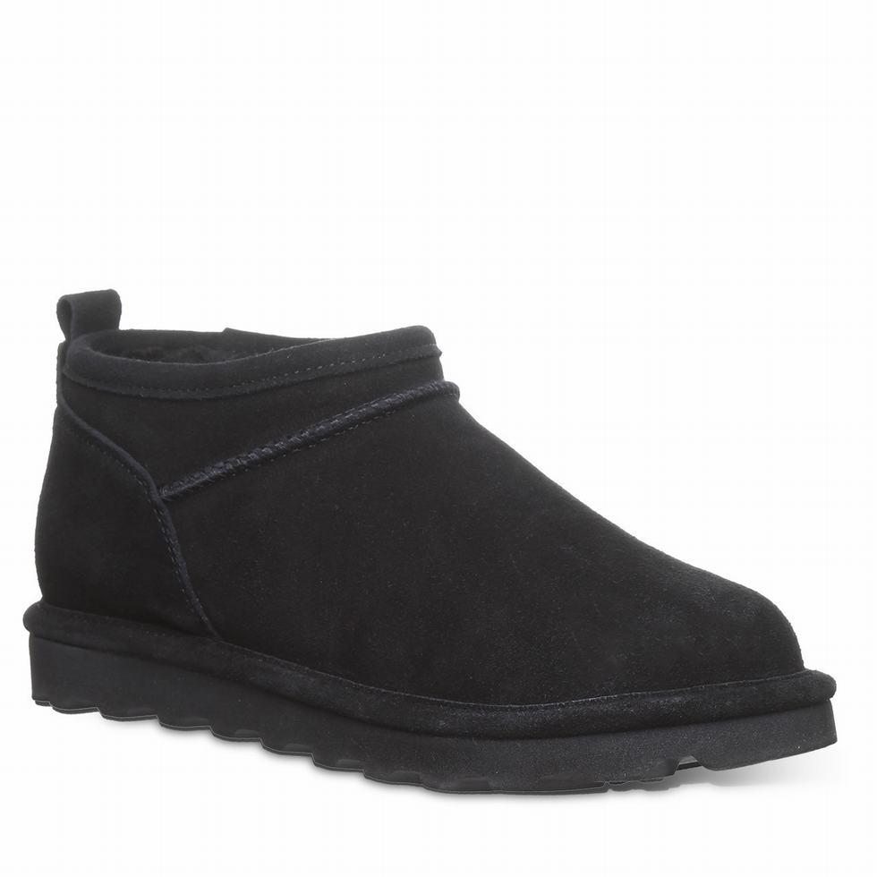 Bearpaw Super Shorty Wide Women Boots Black | AVT511MH