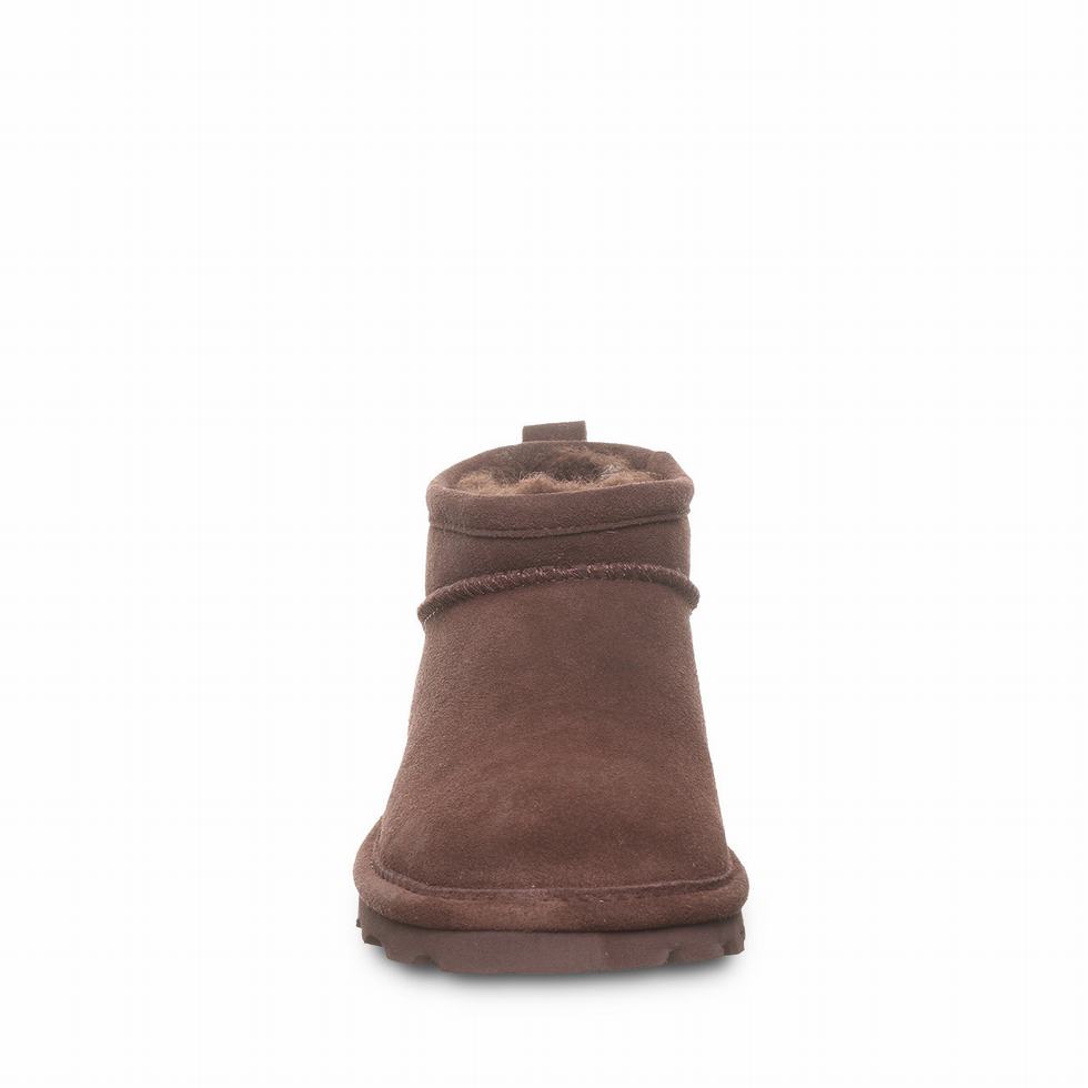 Bearpaw Super Shorty Wide Women Boots Brown | RWS667QA