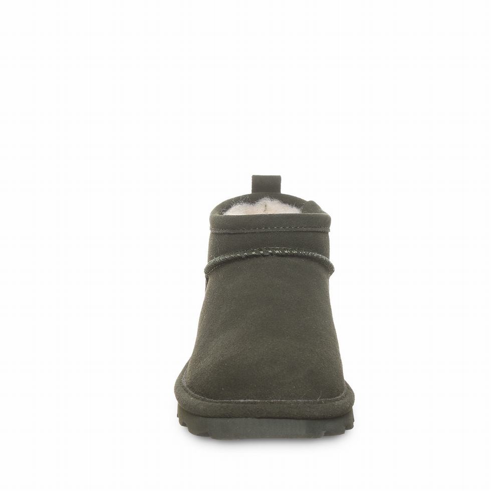 Bearpaw Super Shorty Wide Women Boots Green | NOV10100XV