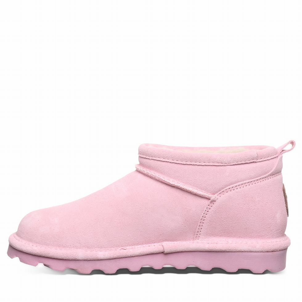 Bearpaw Super Shorty Wide Women Boots Pink | SRF2890GN