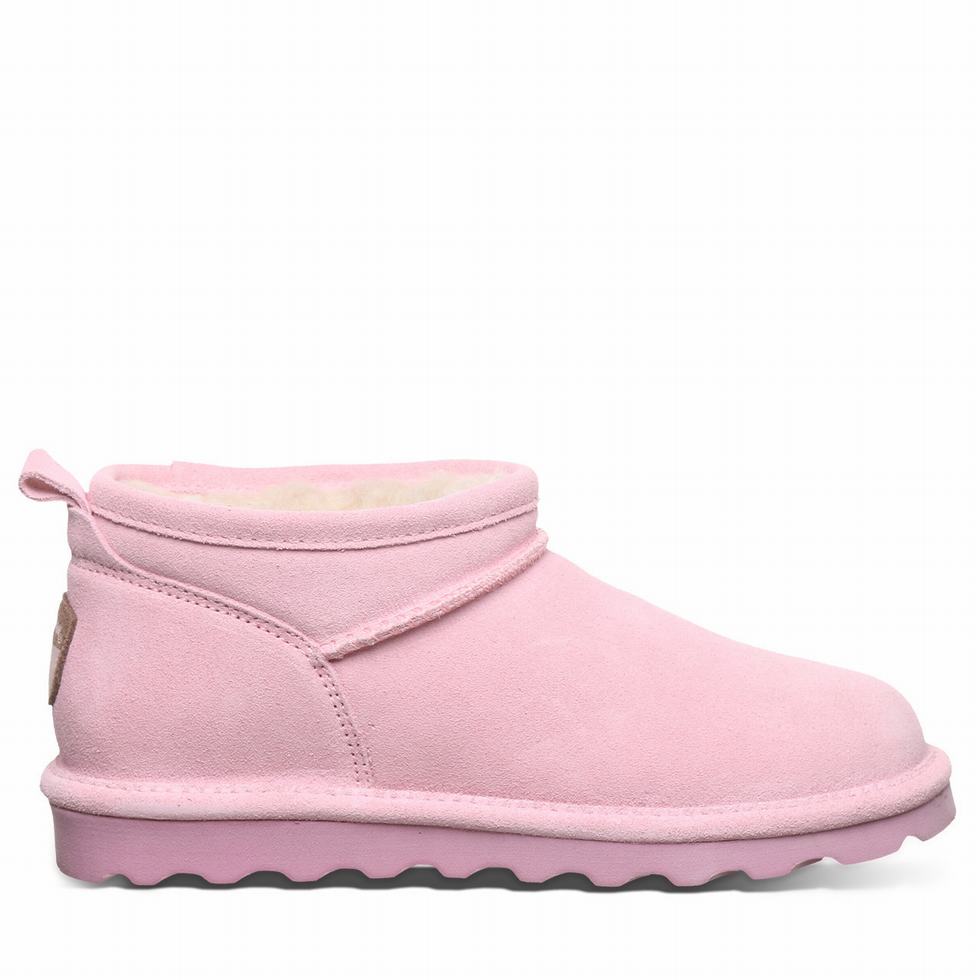 Bearpaw Super Shorty Wide Women Boots Pink | SRF2890GN