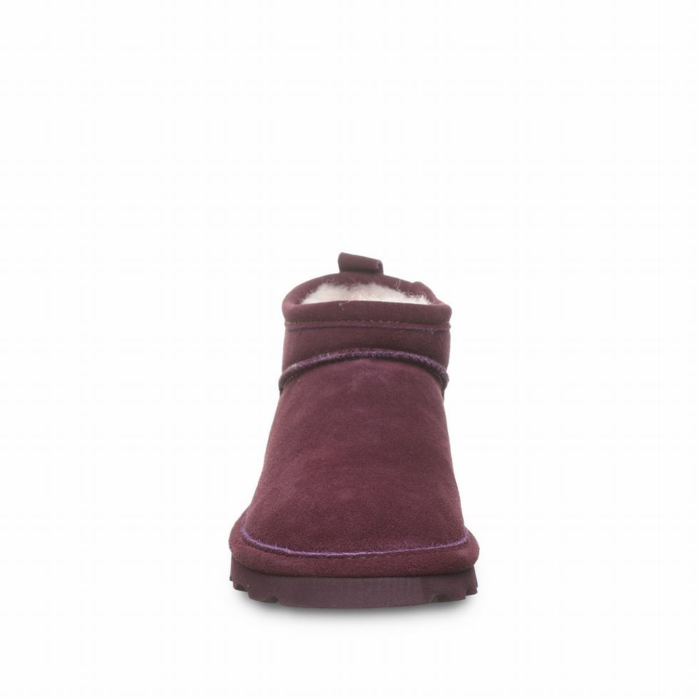 Bearpaw Super Shorty Wide Women Boots Purple | GNK9079HS