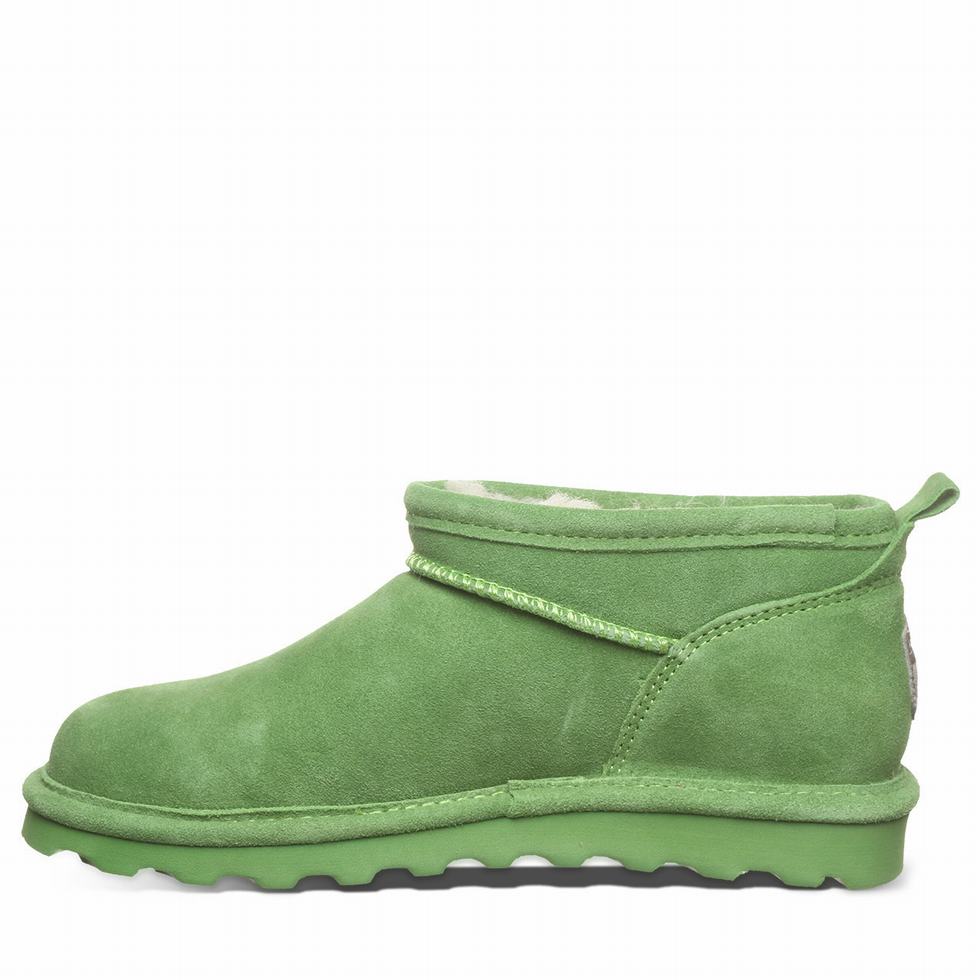 Bearpaw Super Shorty Women Snow Boots Green | ZUH4120AN