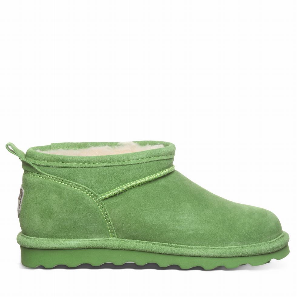 Bearpaw Super Shorty Women Snow Boots Green | ZUH4120AN