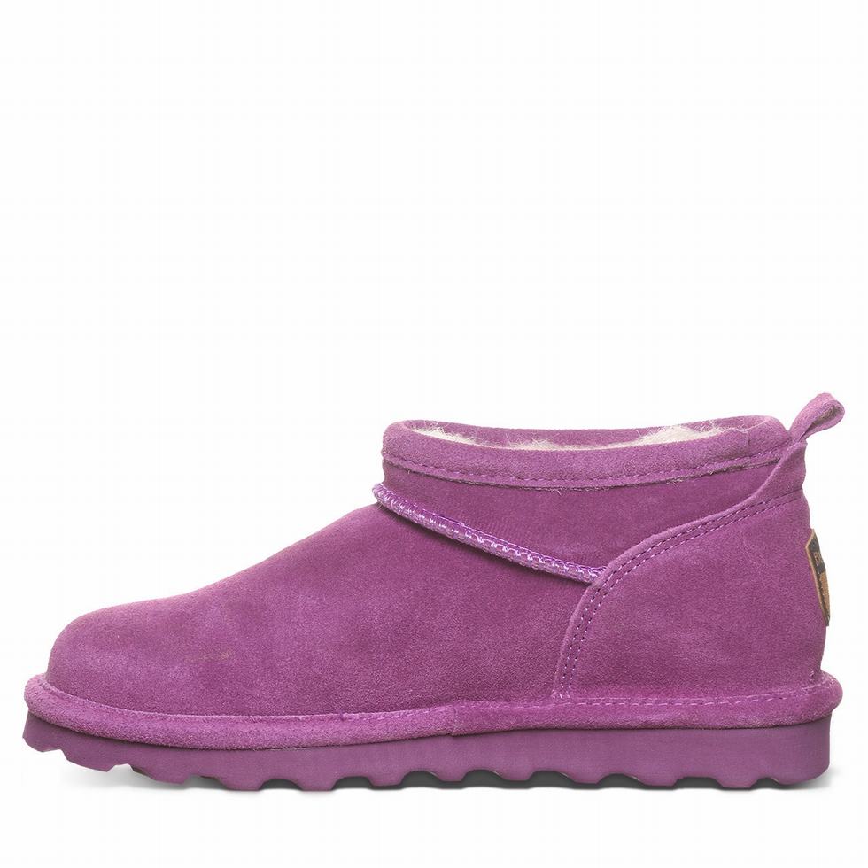 Bearpaw Super Shorty Women Snow Boots Purple | WGG2023WZ