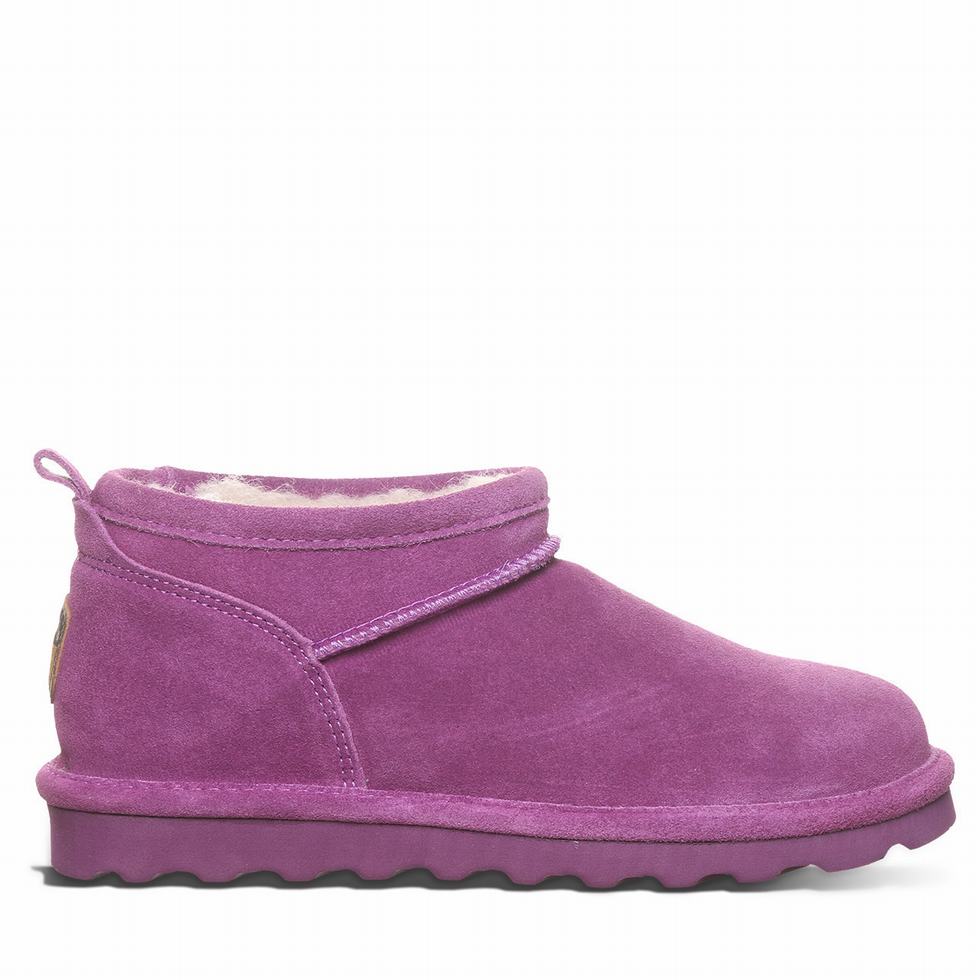 Bearpaw Super Shorty Women Snow Boots Purple | WGG2023WZ