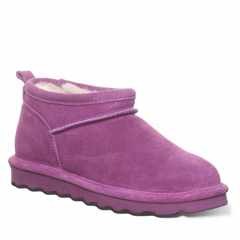 Bearpaw Super Shorty Women Snow Boots Purple | WGG2023WZ