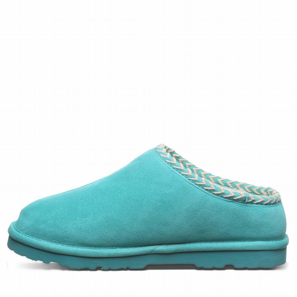 Bearpaw Tabitha Women Slippers Blue | CGF88100CN