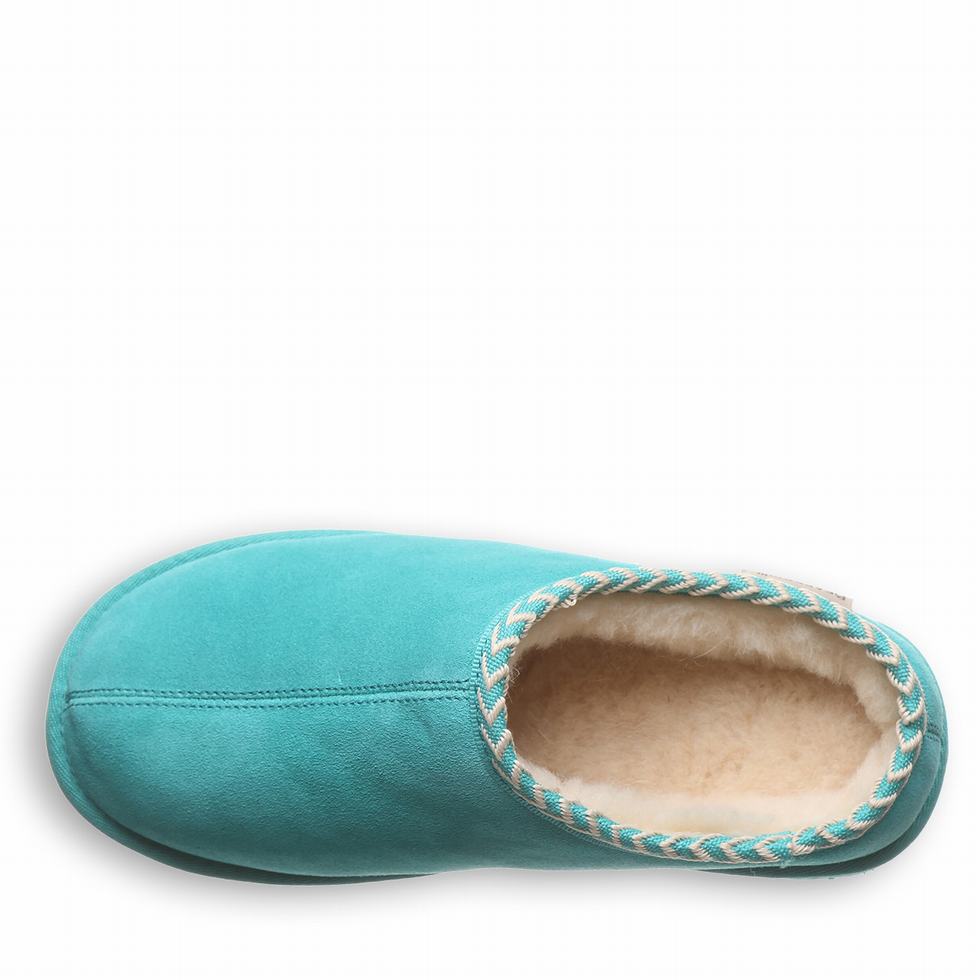 Bearpaw Tabitha Women Slippers Blue | CGF88100CN