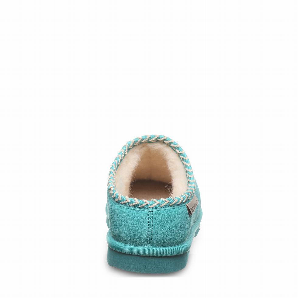 Bearpaw Tabitha Women Slippers Blue | CGF88100CN