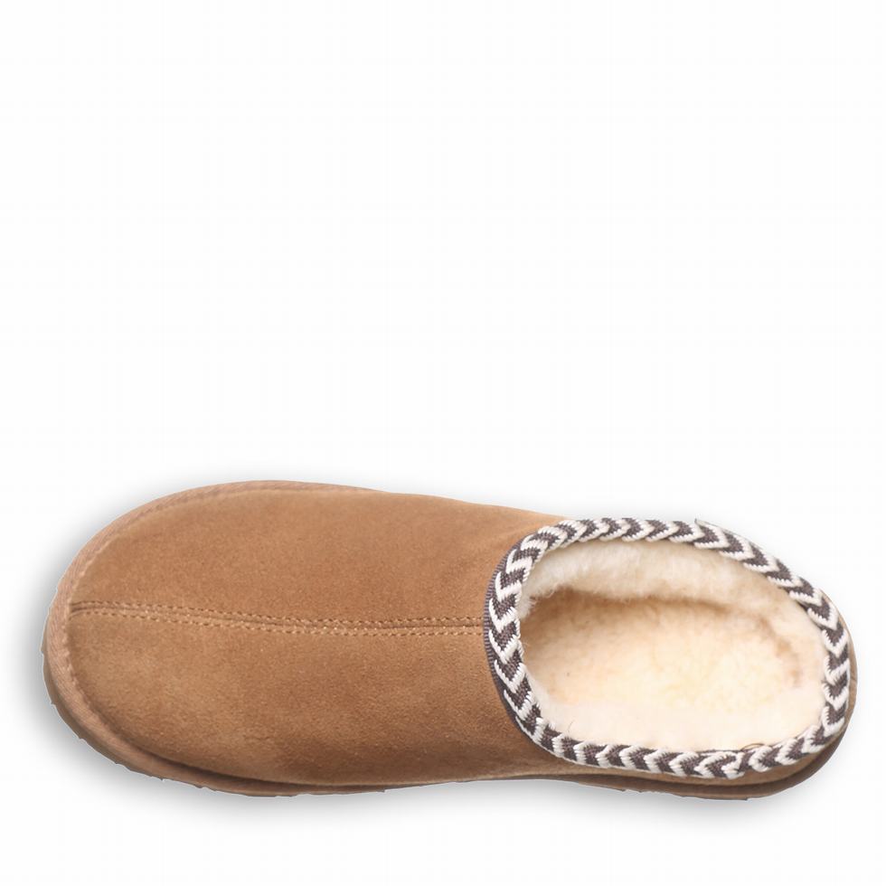 Bearpaw Tabitha Women Slippers Brown | ZJJ1478IP