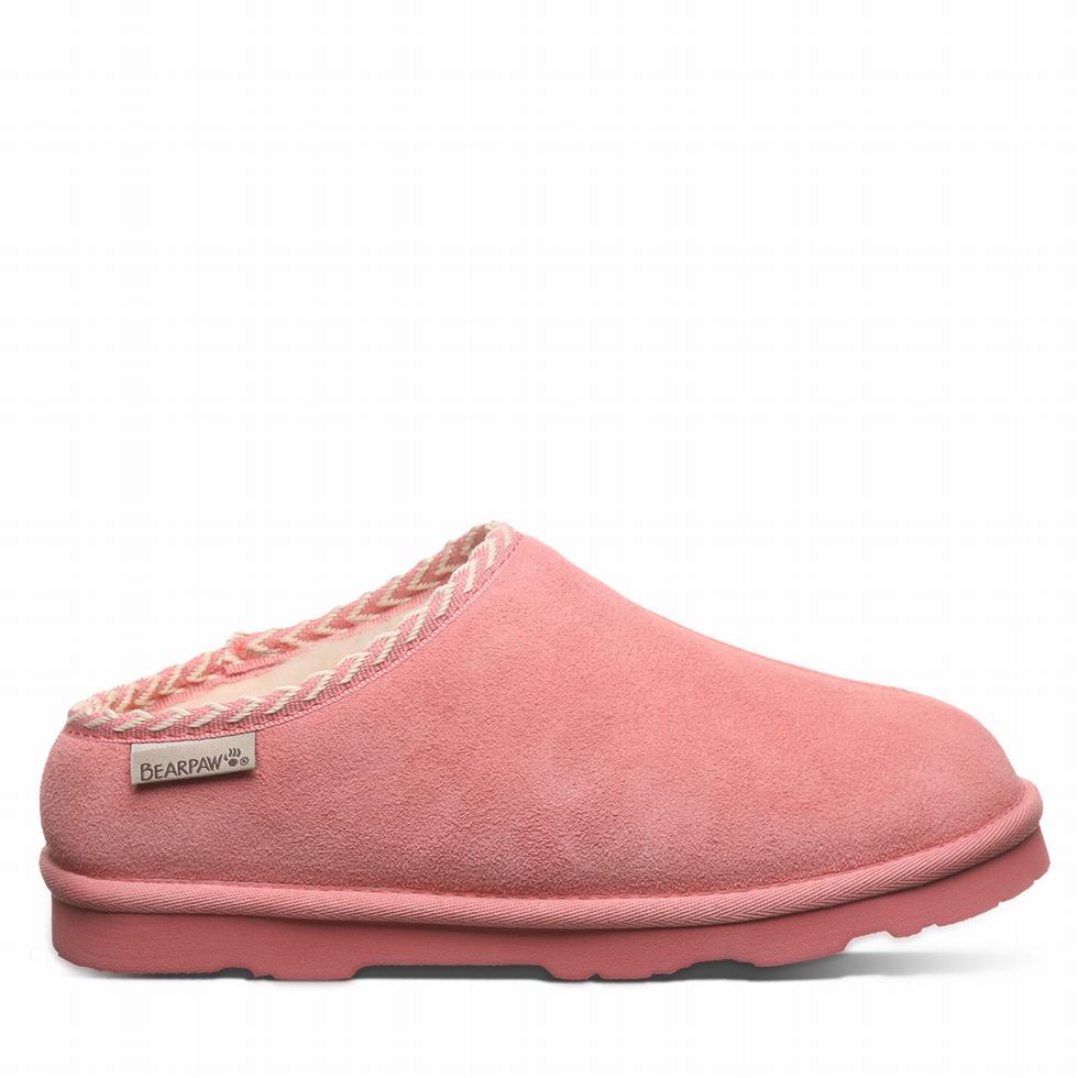 Bearpaw Tabitha Women Slippers Pink | WRZ565WD