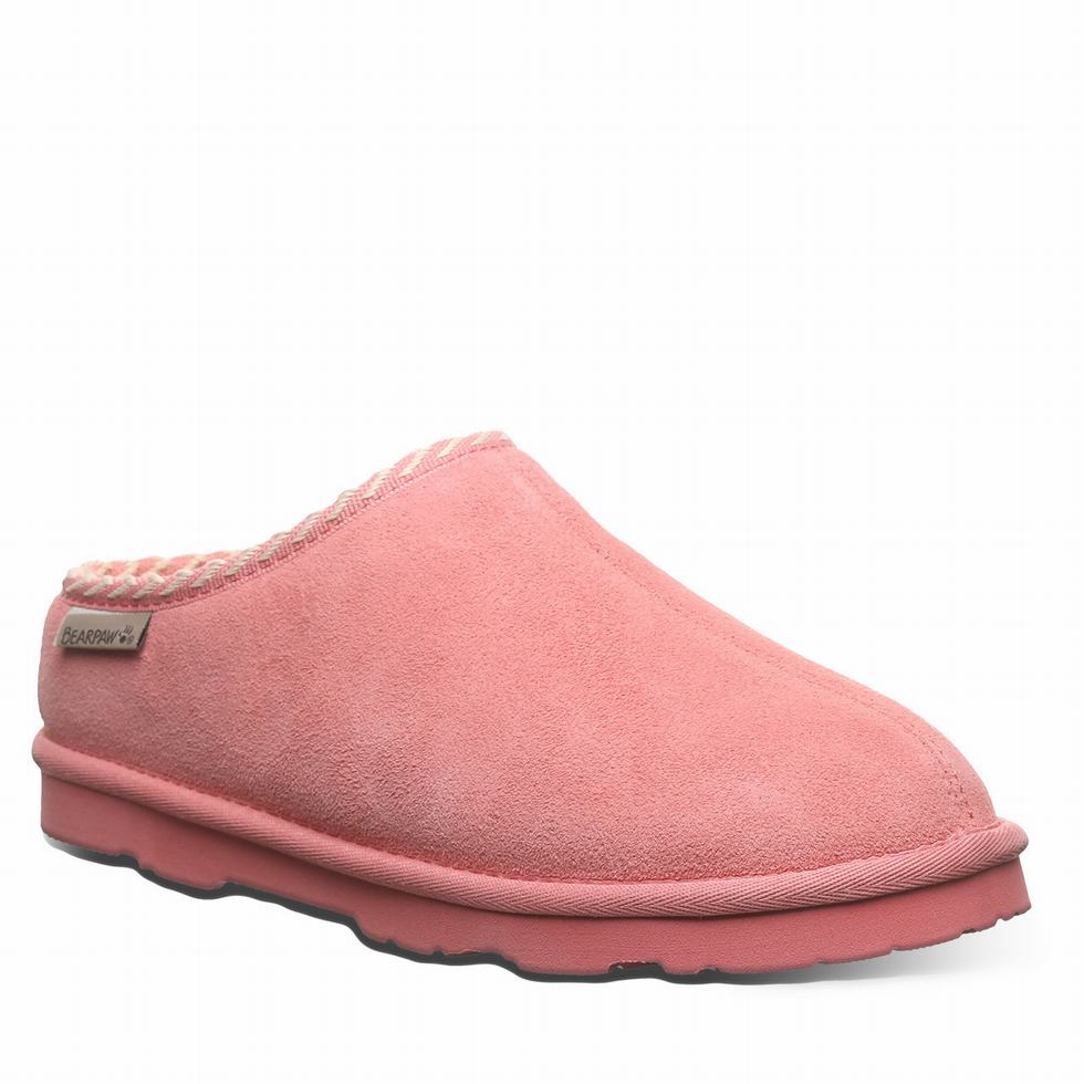 Bearpaw Tabitha Women Slippers Pink | WRZ565WD