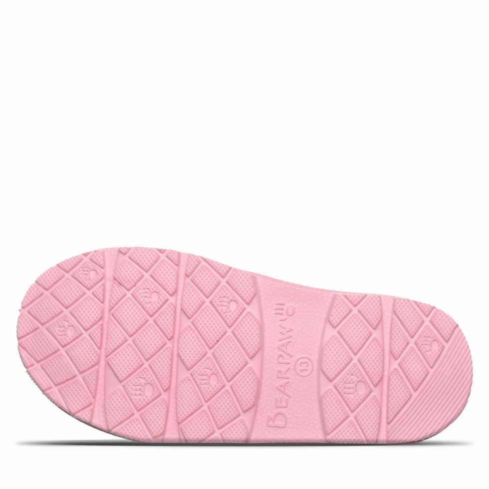 Bearpaw Tabitha Youth Kids' Slippers Pink | IAL8473UH