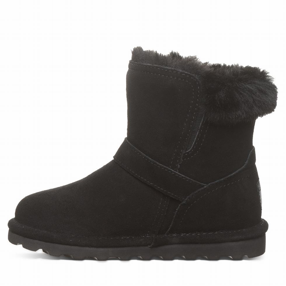 Bearpaw Tallula Youth Kids' Boots Black | SWM778HL