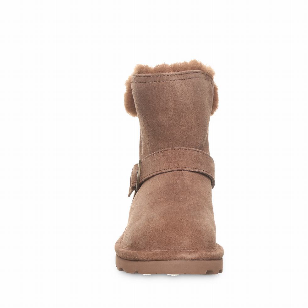 Bearpaw Tallula Youth Kids' Boots Brown | OUW7669GA