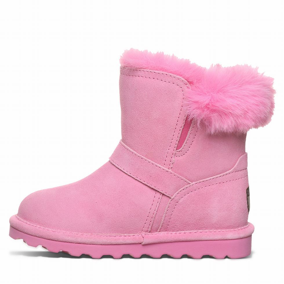 Bearpaw Tallula Youth Kids' Boots Pink | TJB7952JH