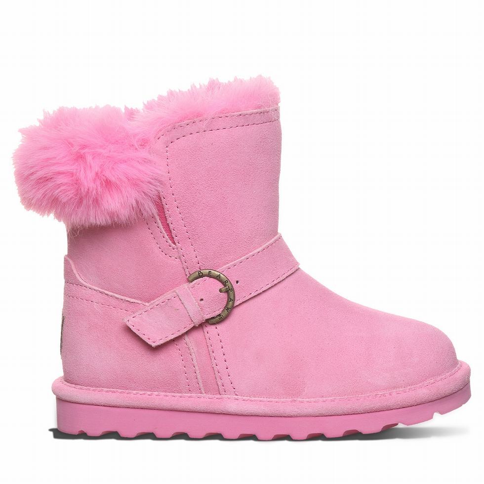 Bearpaw Tallula Youth Kids' Boots Pink | TJB7952JH