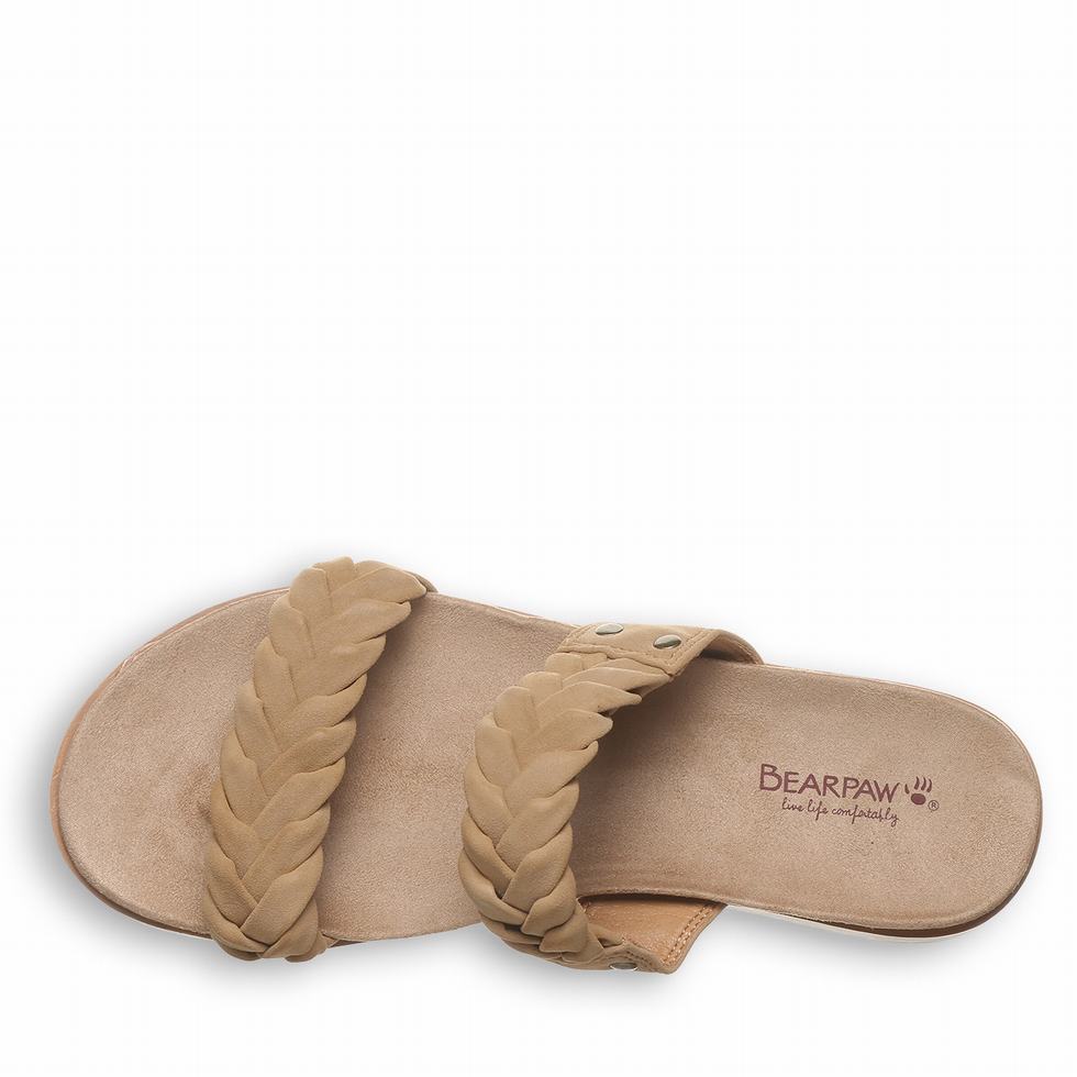 Bearpaw Thessa Women Sandals Brown | EHQ9877YA