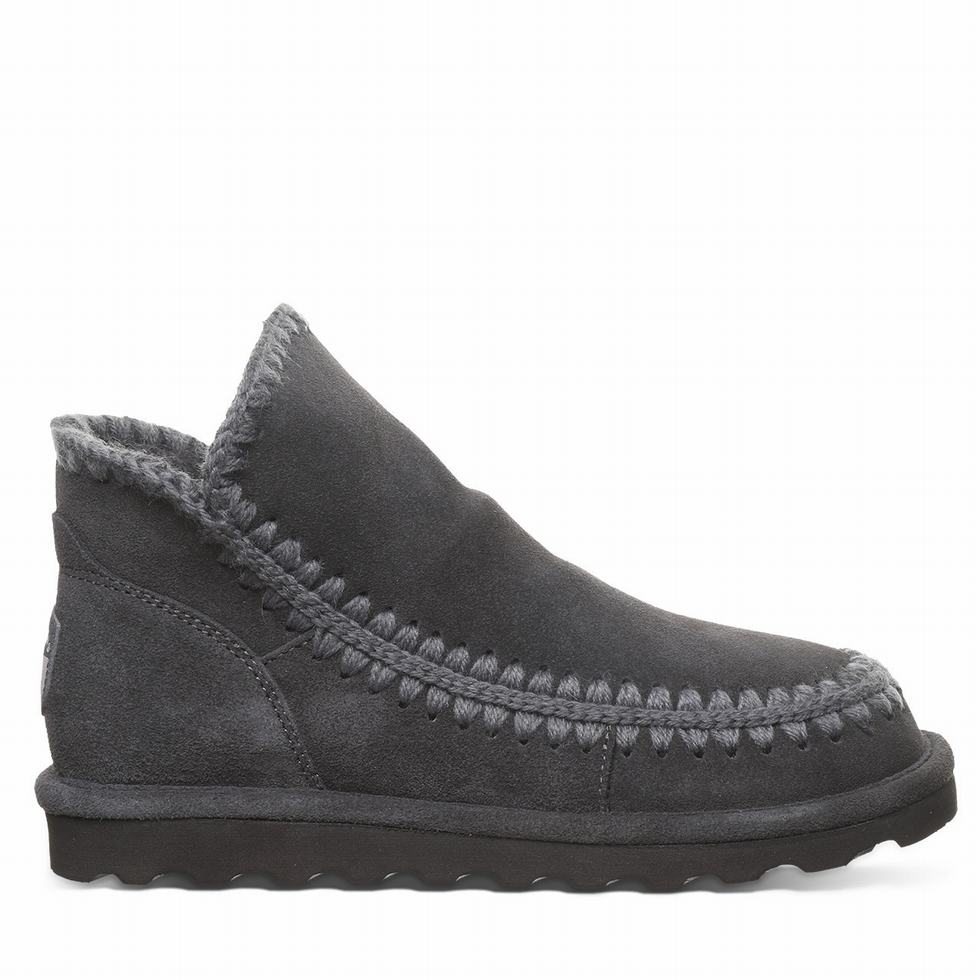 Bearpaw Winter Women Snow Boots Grey | CMT7096YS