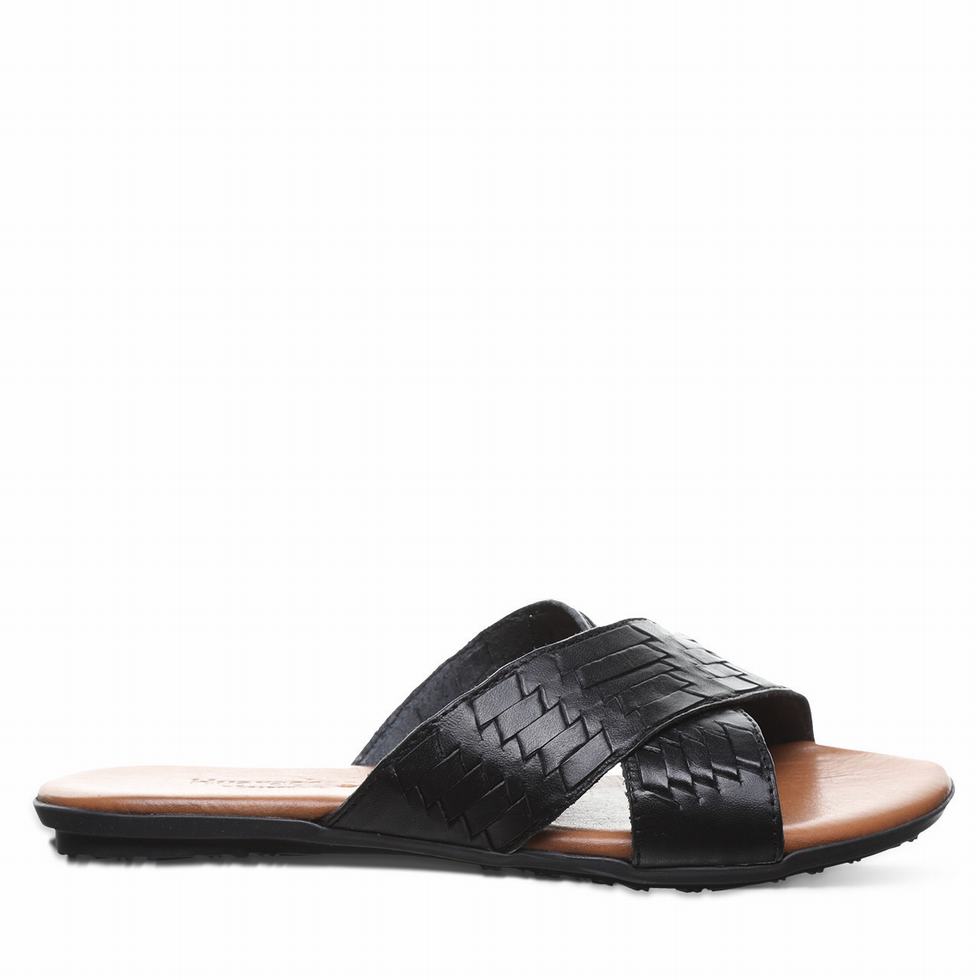 Bearpaw Ximena Women Sandals Black | NYJ6411ZC