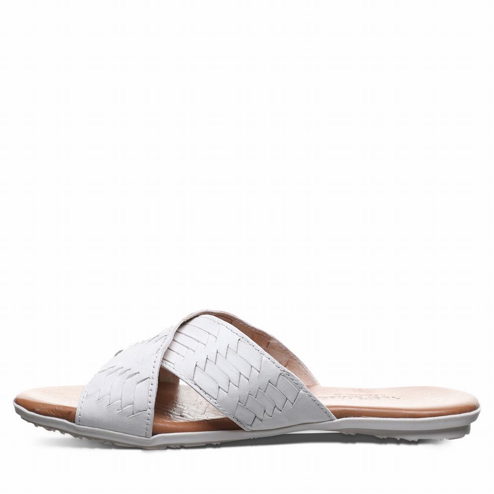 Bearpaw Ximena Women Sandals White | RUV112AX