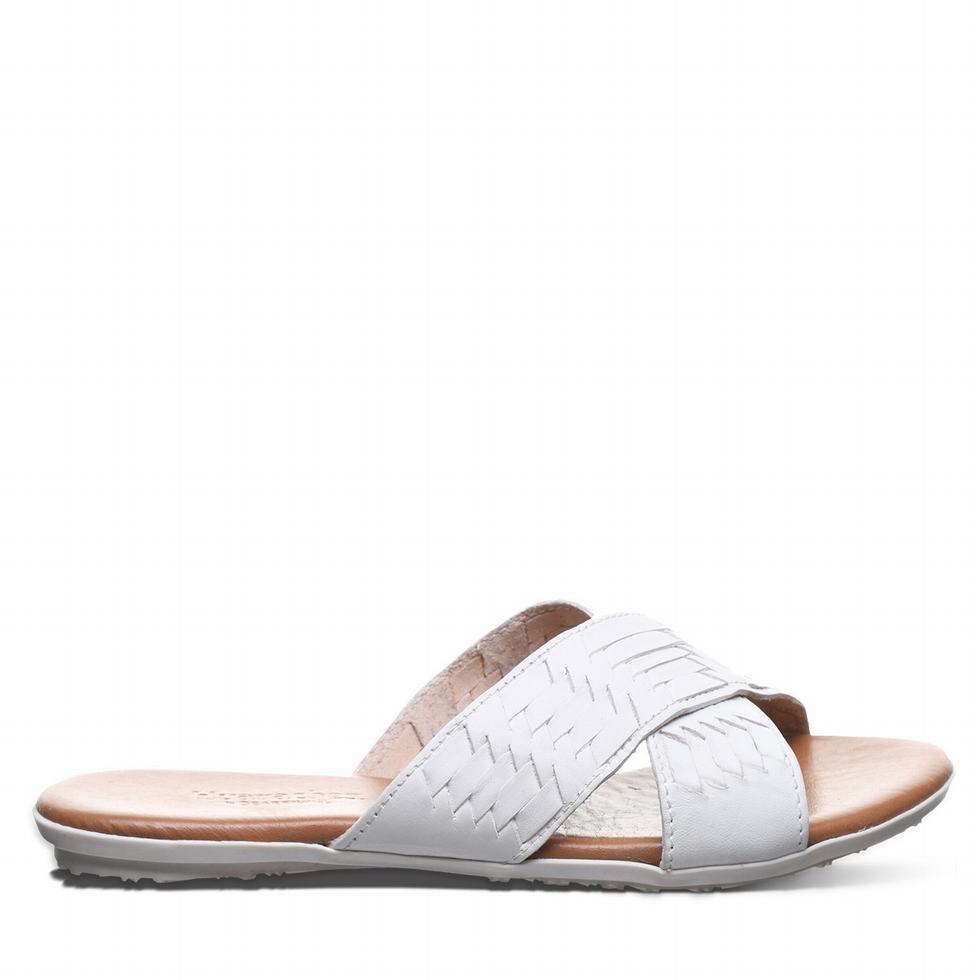 Bearpaw Ximena Women Sandals White | RUV112AX