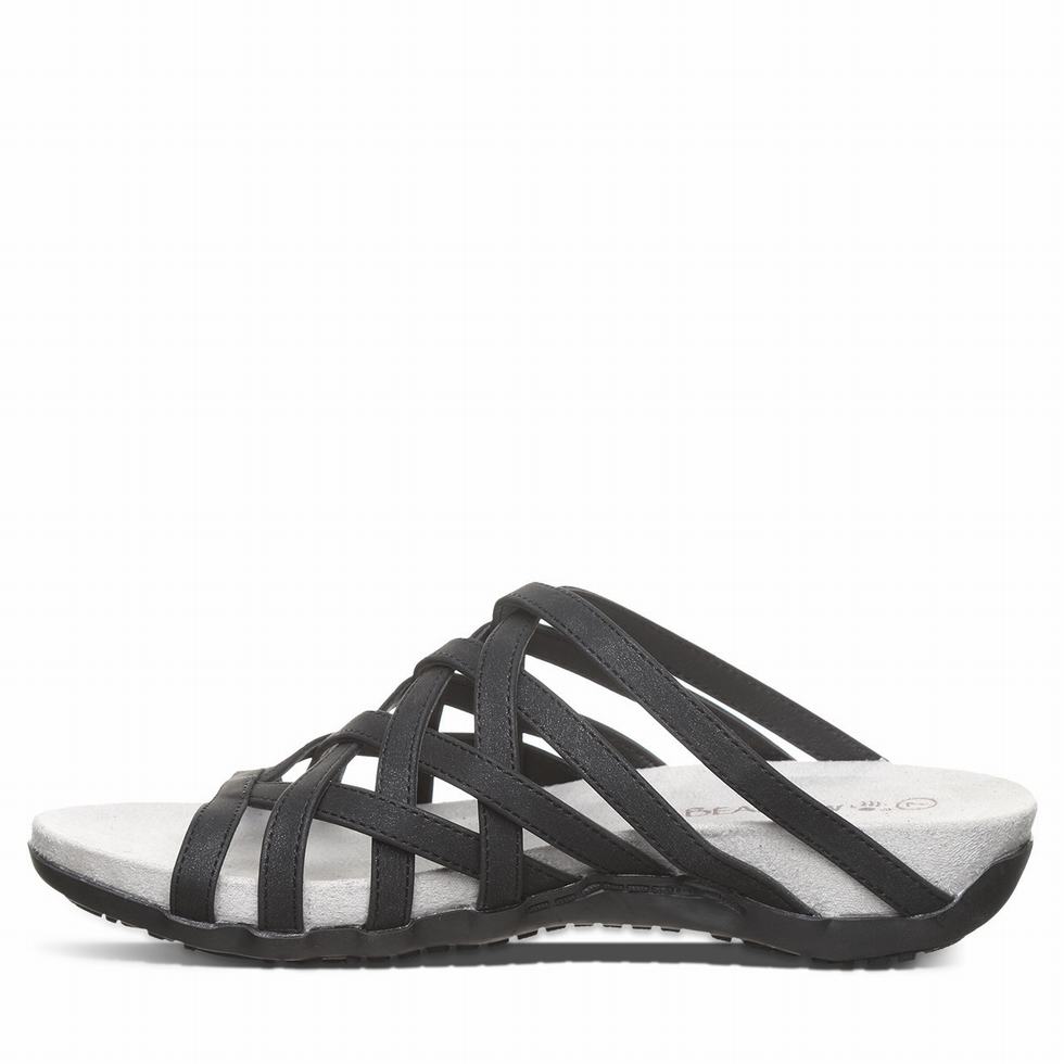 Bearpaw Zinnia Women Sandals Black | AUU8054UG